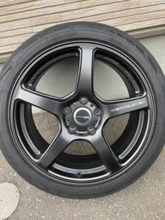 WORK EMOTION 18インチ７.5j 48アルミホイールワーク2本　①のサムネイル