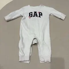 GAP ホワイトロンパース 6-12ヶ月　桜柄