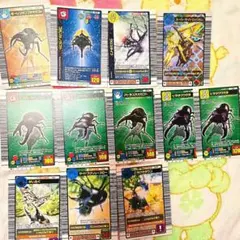 ムシキングカード12枚セット