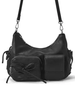 グレイル　リボンポケットショルダーバッグ[tr980]