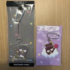 当たりくじ　バッドばつ丸　アクリルチャーム