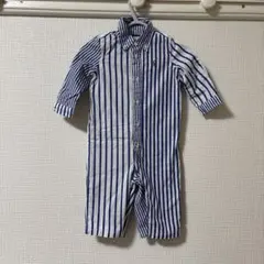 ラルフローレン シャツロンパース6M