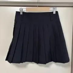 GRL 黒 プリーツスカート 裏地付き