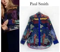 希少 Paul Smith ポールスミス Dreamer アート シャツ 40