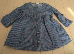 GAP ギャップ　デニムワンピース　12-18M 80