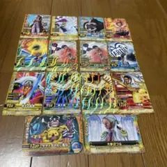 ワンピース カードゲーム レアカード　14枚セットのサムネイル