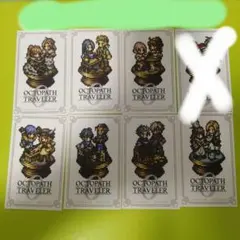 【新品】全8種　オクトパストラベラー　ミニ色紙　コンプセット 2025年最新】オクトパストラベラー コンプリートの人気アイテム - メルカリ