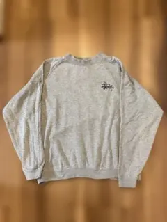 Stussy グレー トレーナー Sサイズ