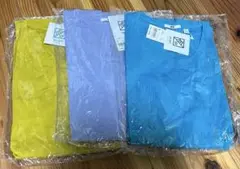 ユニクロ プレミアムコットンクルーネックTシャツ L 3枚 UV 七分袖 新品