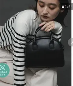 sense of place ミニボストンショルダーバッグ