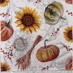 ꕤ︎︎·͜· ︎︎autumn2⑫・4枚セットペーパーナプキン