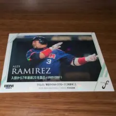 BBМ　FUSION　2025 ラミレス　東京ヤクルトスワローズ　キラ