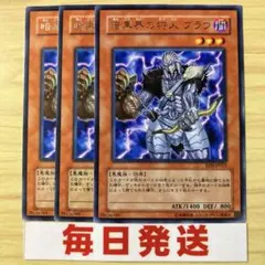 暗黒界の狩人 ブラウ 3枚セット　字レア　EEN 型番統一　ゲートボール　ピヴォ