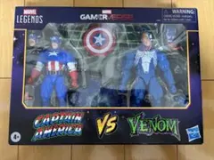 MARVEL LEGENDS キャプテン・アメリカ vs ヴェノム