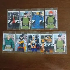 僕のヒーローアカデミア　ウエハースカード ９枚セット