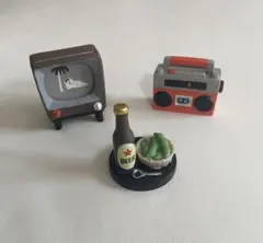 Decoleコンコンブル【夏セット⑤テレビ、ラジカセ、枝豆ビール】3点