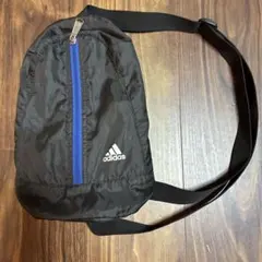 adidas ボディバッグ ブラック ブルー