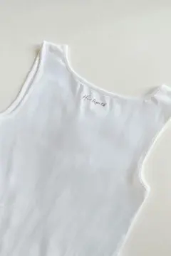 Her lip to Ribbed Jersey Tank M 白　完売品タグ付のサムネイル