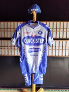 クイックステップ♥ヴィンテージ サイクルジャージ 半袖 ジッパーウェア クイックステップ♥ヴィンテージ サイクルジャージ 半袖 ジッパー