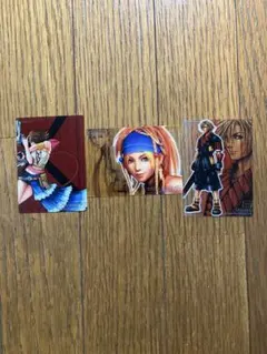 ファイナルファンタジー アクリルカード 3枚セット