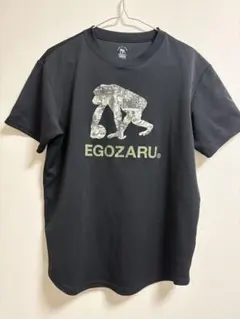 EGOZARU エゴザル 迷彩ロゴ バスケTシャツ