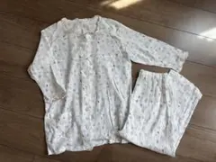 週末お値下げ　コットン柄入りパジャマセット