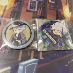 ツイステ展アズール☆缶バッジセット