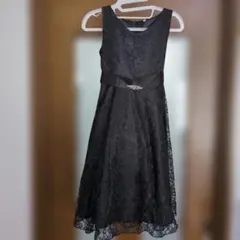 ブラック　ドレス　130cm　発表会