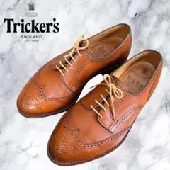 【美品】Tricker's バートン UK7.5 エイコーン カントリーシューズ 美品】Tricker's バートン UK7.5 エイコーン カントリーシューズ