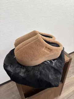 MOUSSY × SUBU F/FUR CLOG ブーツ