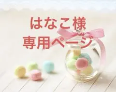 はなこ様専用ページ