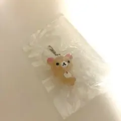 リラックマ クリアマスコットチャーム めじるしアクセサリー
