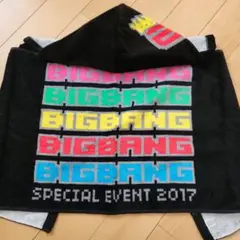 BIGBANG 2010年日本コンサート 数量限定バスタオル 公式グッズ BIGBANG 2010年日本コンサート 数量限定バスタオル 公式グッズ