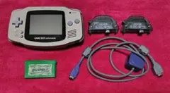 ゲームボーイアドバンス 本体　リーフグリーン　ワイヤレスアダプター　通信ケーブル