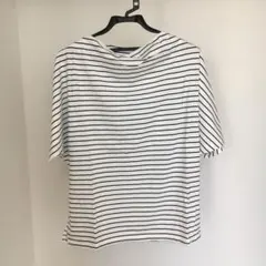 レプシム　ドレープネックＴシャツ Lサイズのサムネイル
