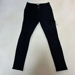 イング　スキニーデニム 黒 ダメージ加工