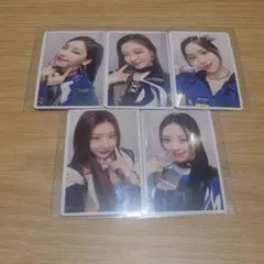 ITZY トレカ　Voltage 5枚セット コンプ 通常盤 CD