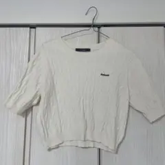 wcloset 半袖ニット　サマーニット