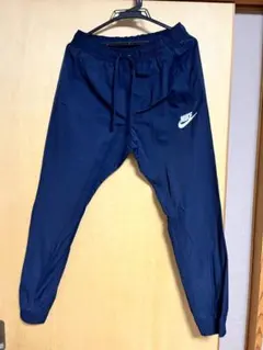 Nike ネイビー ジョガーパンツ Lサイズ　ナイロン