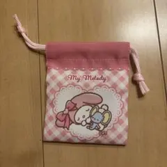 ★マイメロディ　プチ巾着　巾着　ミニ巾着　サンリオ　セリア　マイメロ　ピンク