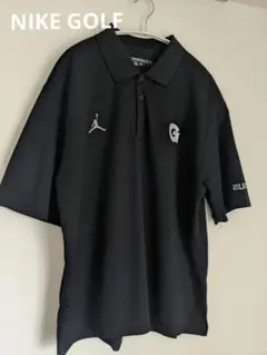 ◉NIKE GOLF ナイキゴルフDRI-FITポロシャツ ブラック XLサイズ