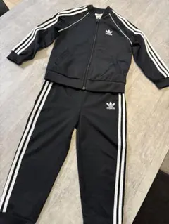 adidas 黒 ジャージ