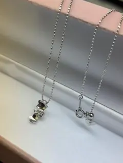 k18WG ネックレス　　刻印いり