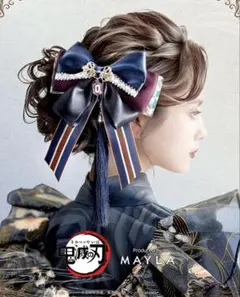 鬼滅の刃× MAYLA アイコニックイヤオブジェ 冨岡義勇イヤリングセット