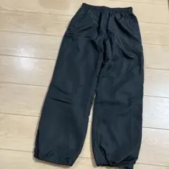 裏フリース ロングパンツ ブラック