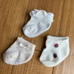 petit main ベビー靴下 3足セット