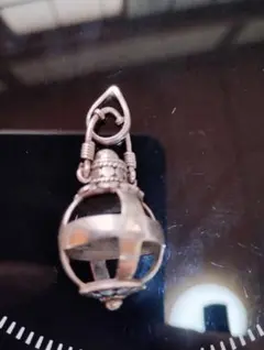 シルバー925 地球儀型ペンダント