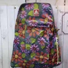 美品Jansport リュック　TQF3花柄