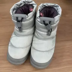 THE NORTH FACE シルバー ブーツ 22センチ