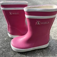 AIGLE ピンク 長靴